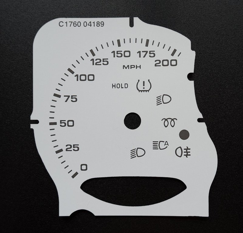 MACAN / PANAMERA / CAYENNE MPH DIAL CONVERSION