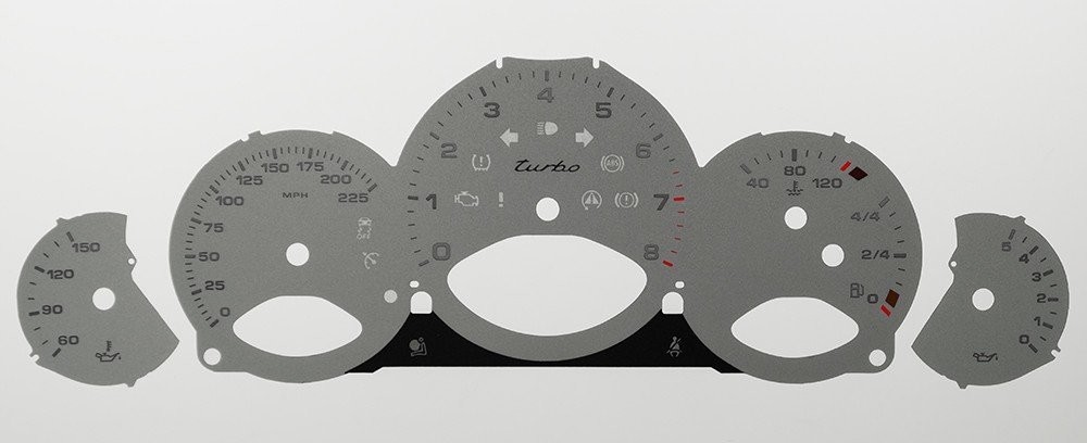 911 TURBO MPH DIAL CONVERSION