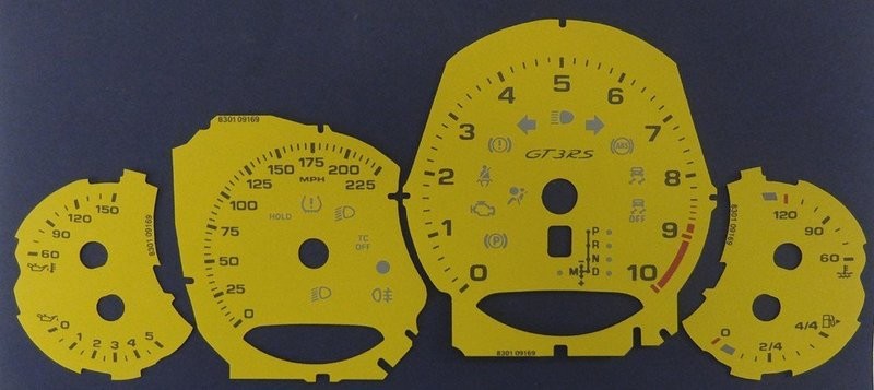 911 GT3 RS MPH DIAL CONVERSION