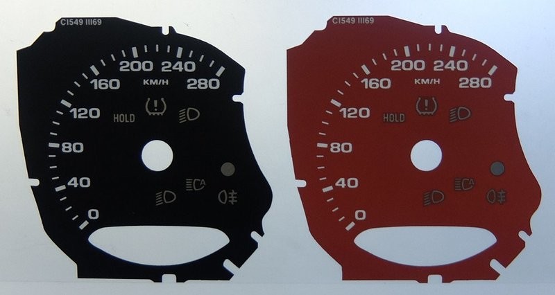 MACAN / PANAMERA / CAYENNE KMH DIAL CONVERSION