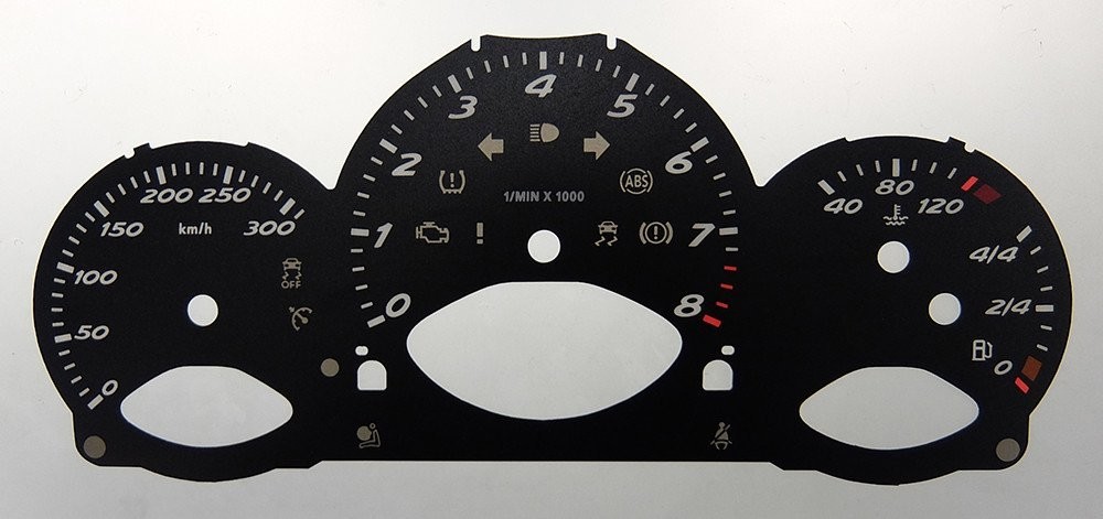 911 / BOXSTER / CAYMAN KMH DIAL CONVERSION