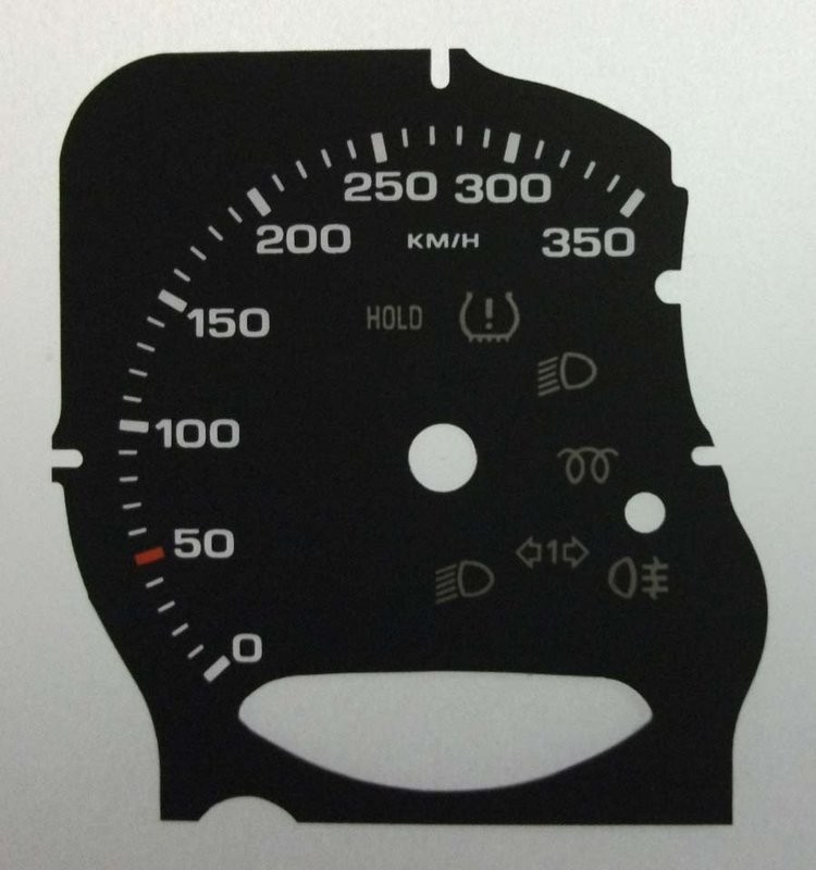 MACAN / PANAMERA / CAYENNE KMH DIAL CONVERSION