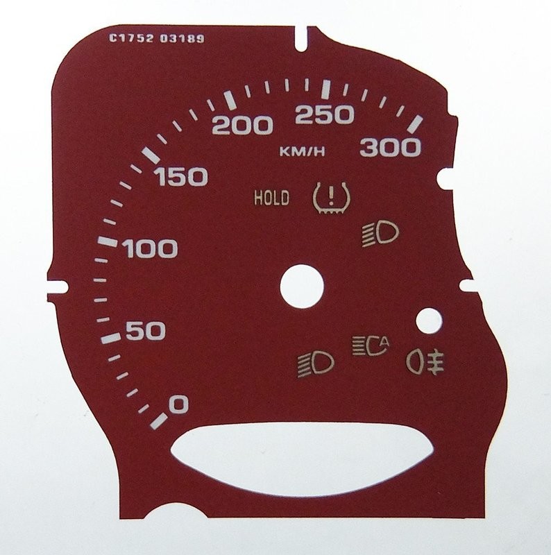 BOXSTER / CAYMAN KMH DIAL CONVERSION