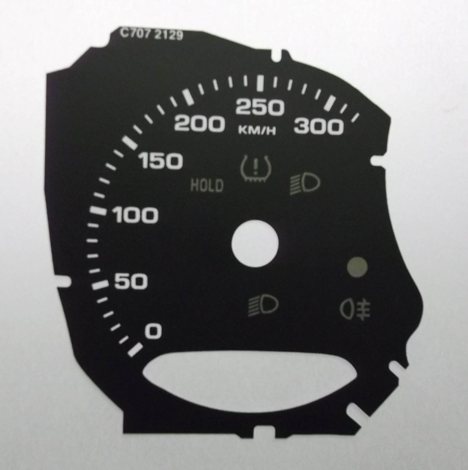 MACAN / PANAMERA / CAYENNE KMH DIAL CONVERSION