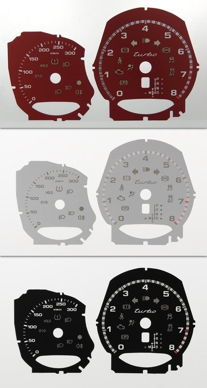 MACAN / PANAMERA / CAYENNE KMH DIAL CONVERSION
