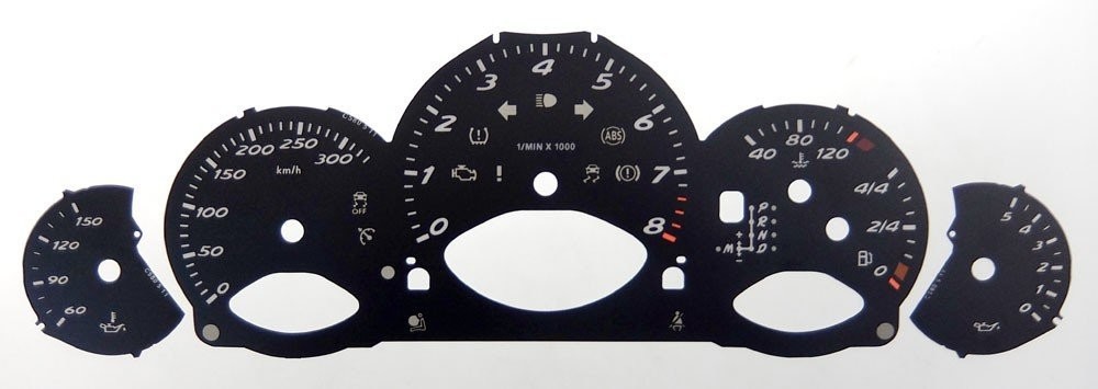 911 / BOXSTER / CAYMAN KMH DIAL CONVERSION