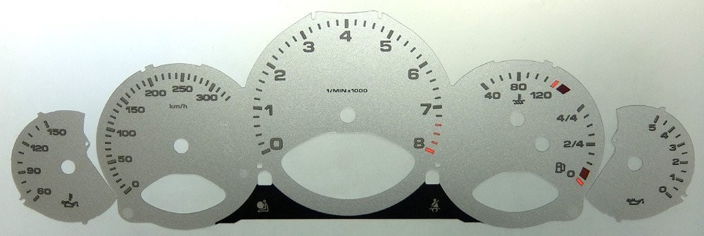 911 / BOXSTER / CAYMAN KMH DIAL CONVERSION