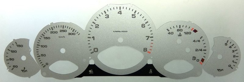 911 / BOXSTER / CAYMAN KMH DIAL CONVERSION