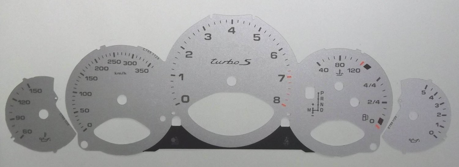 997 TURBO S KMH DIAL CONVERSION