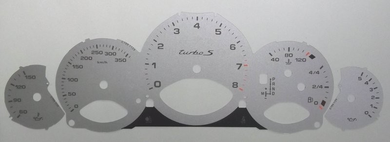 997 TURBO S KMH DIAL CONVERSION