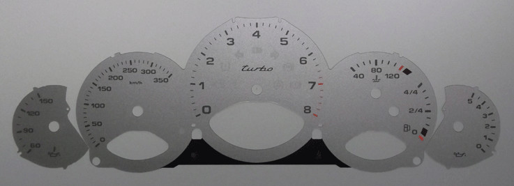 997 TURBO KMH DIAL CONVERSION