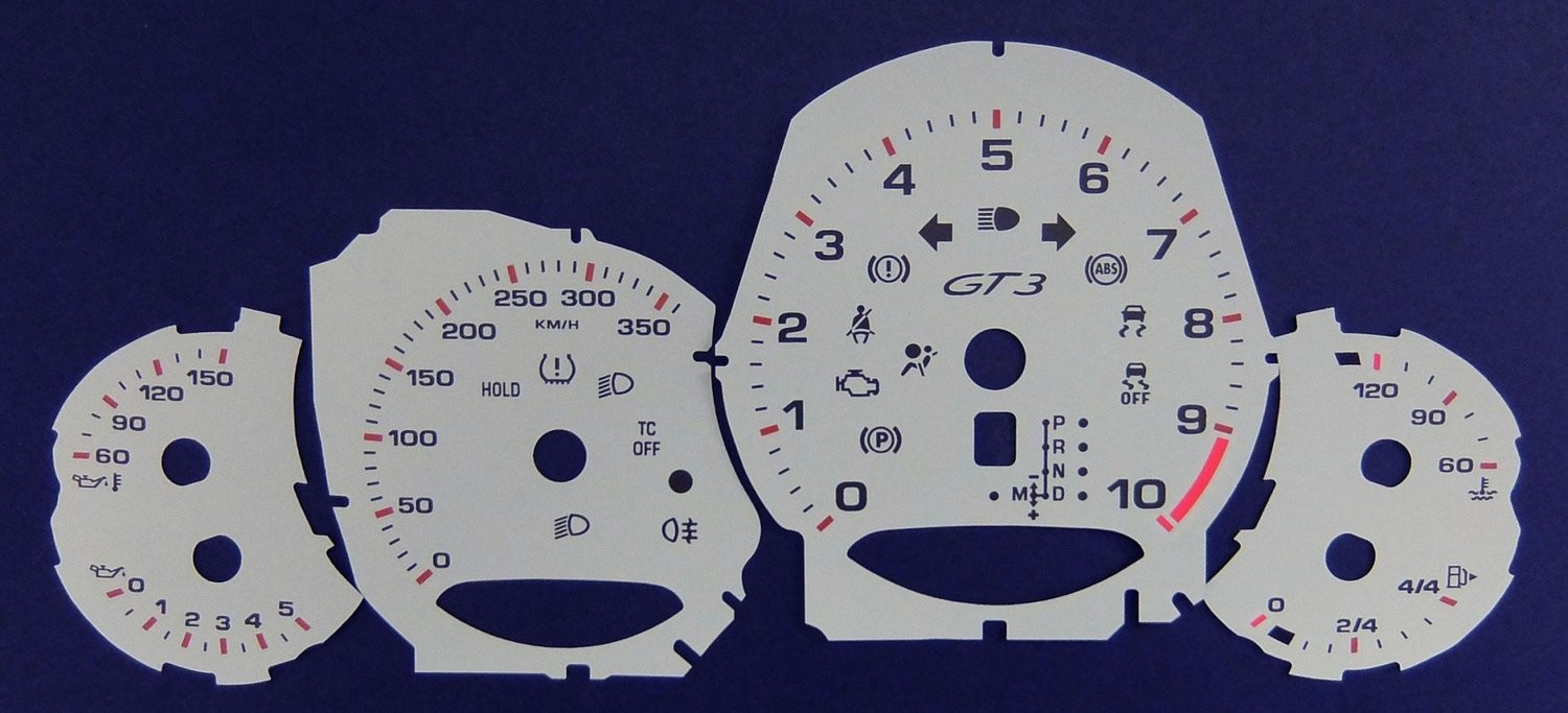 991 GT3 KMH DIAL CONVERSION