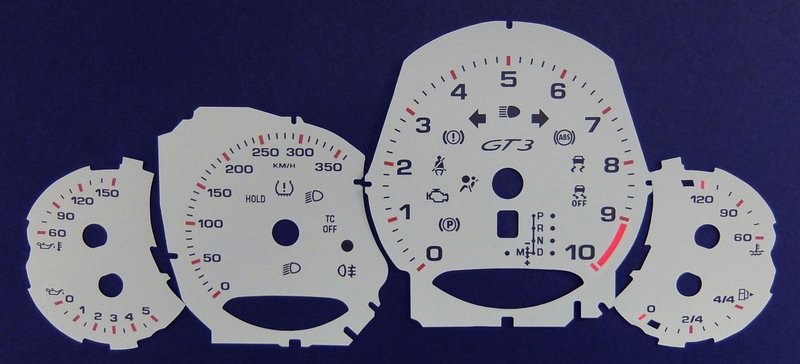 991 GT3 KMH DIAL CONVERSION