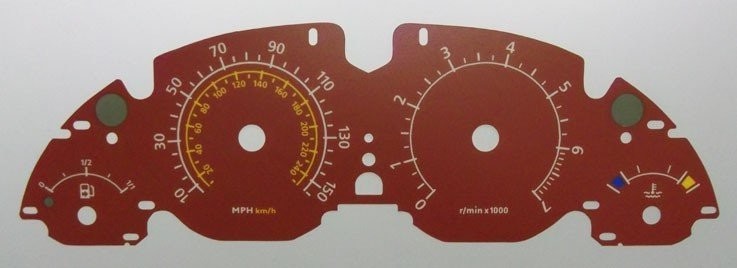 VOGUE PETROL MPH DIAL CONVERSION
