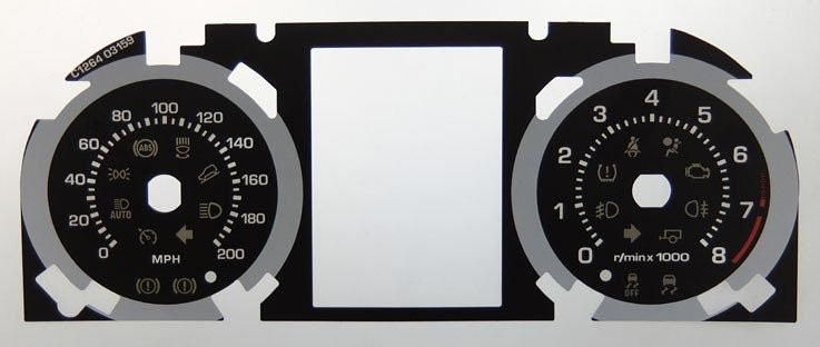 EVOQUE PETROL MPH DIAL CONVERSION