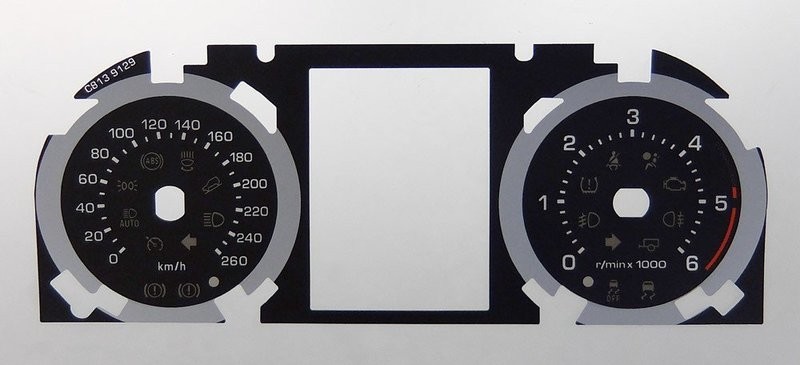 EVOQUE DIESEL KMH DIAL CONVERSION