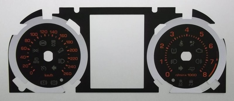 EVOQUE PETROL KMH DIAL CONVERSION