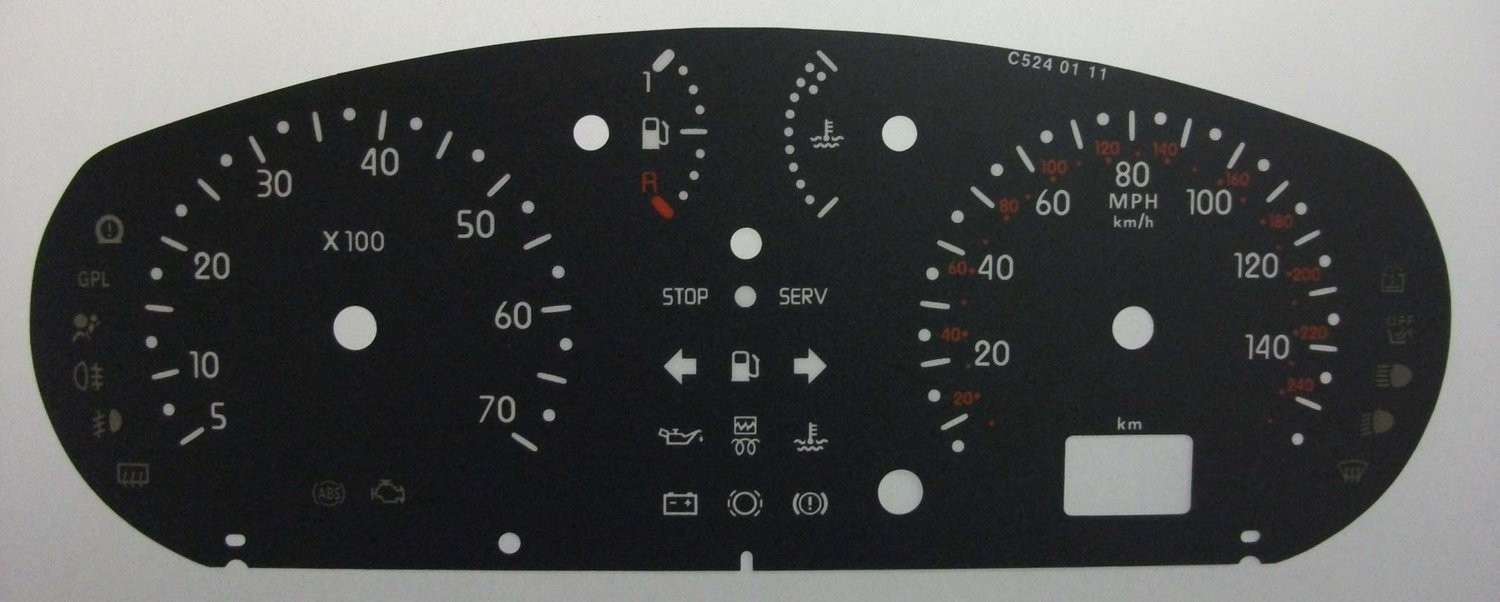 CLIO MPH DIAL CONVERSION