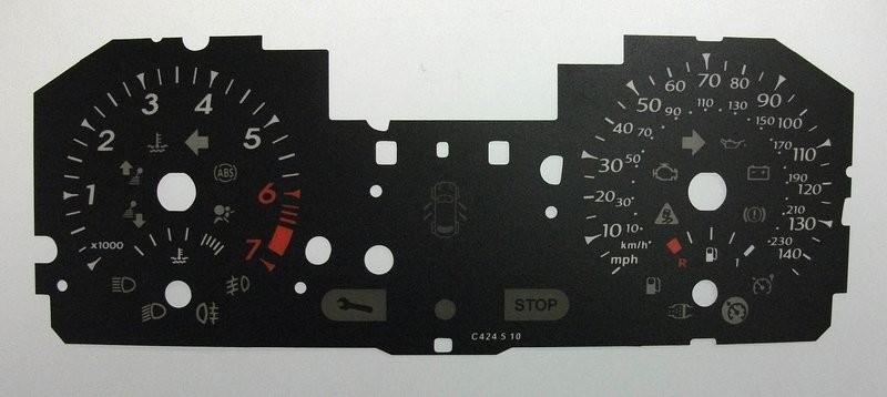 CLIO MPH DIAL CONVERSION