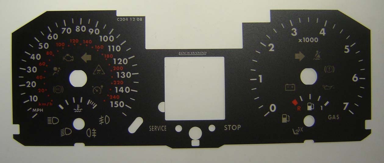 MEGANE / FLUENCE MPH DIAL CONVERSION