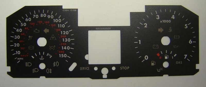 MEGANE / FLUENCE MPH DIAL CONVERSION