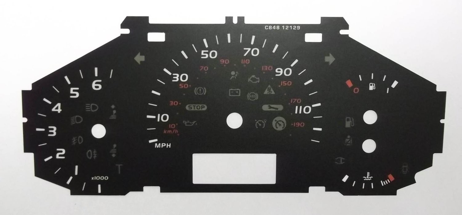 MASTER / NV400 MPH DIAL CONVERSION