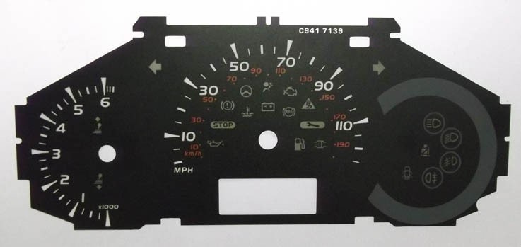 MASTER / NV400 MPH DIAL CONVERSION