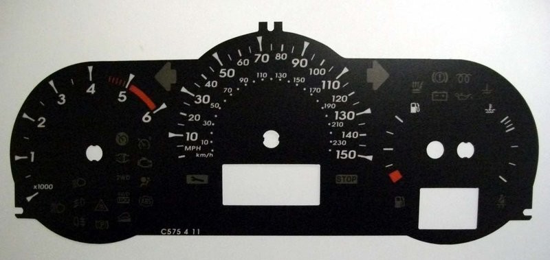 KOLEOS DIESEL MPH DIAL CONVERSION