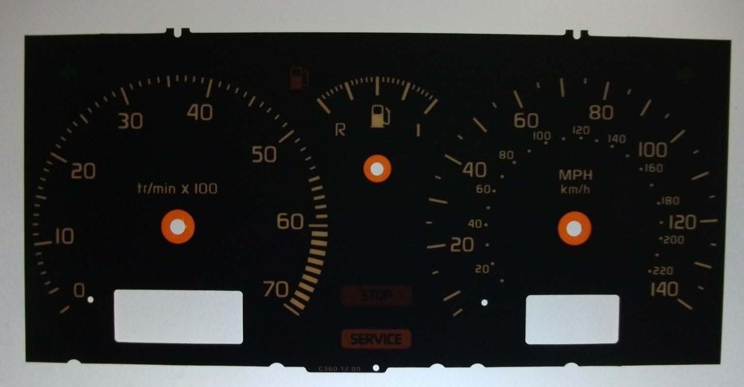 SAFRANE MPH DIAL CONVERSION