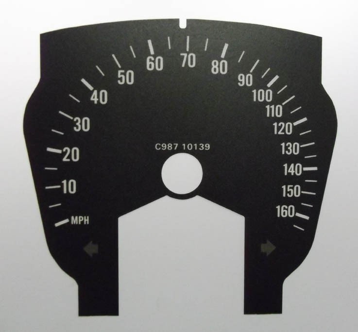 SAAB MPH DIAL CONVERSION