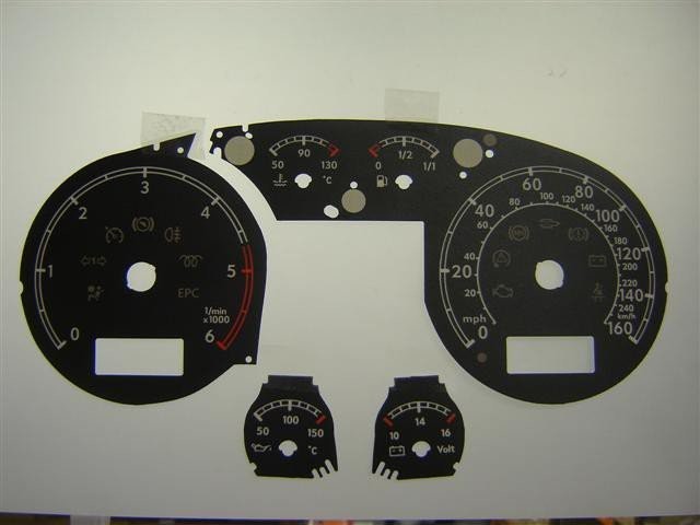 PASSAT DIESEL MPH DIAL CONVERSION