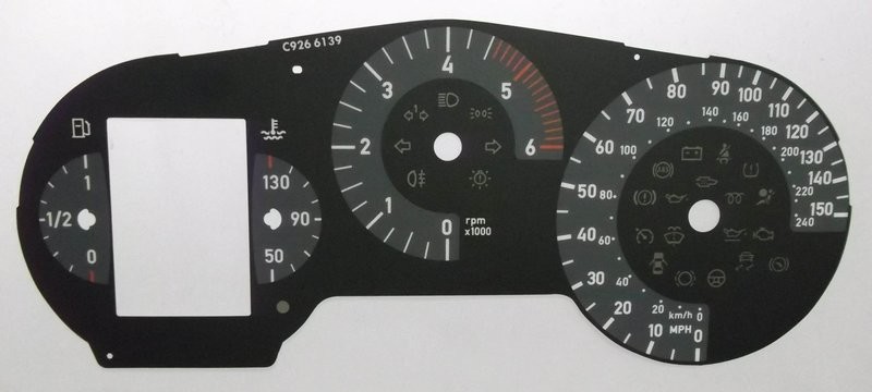 LEON / ALTEA MPH DIAL CONVERSION