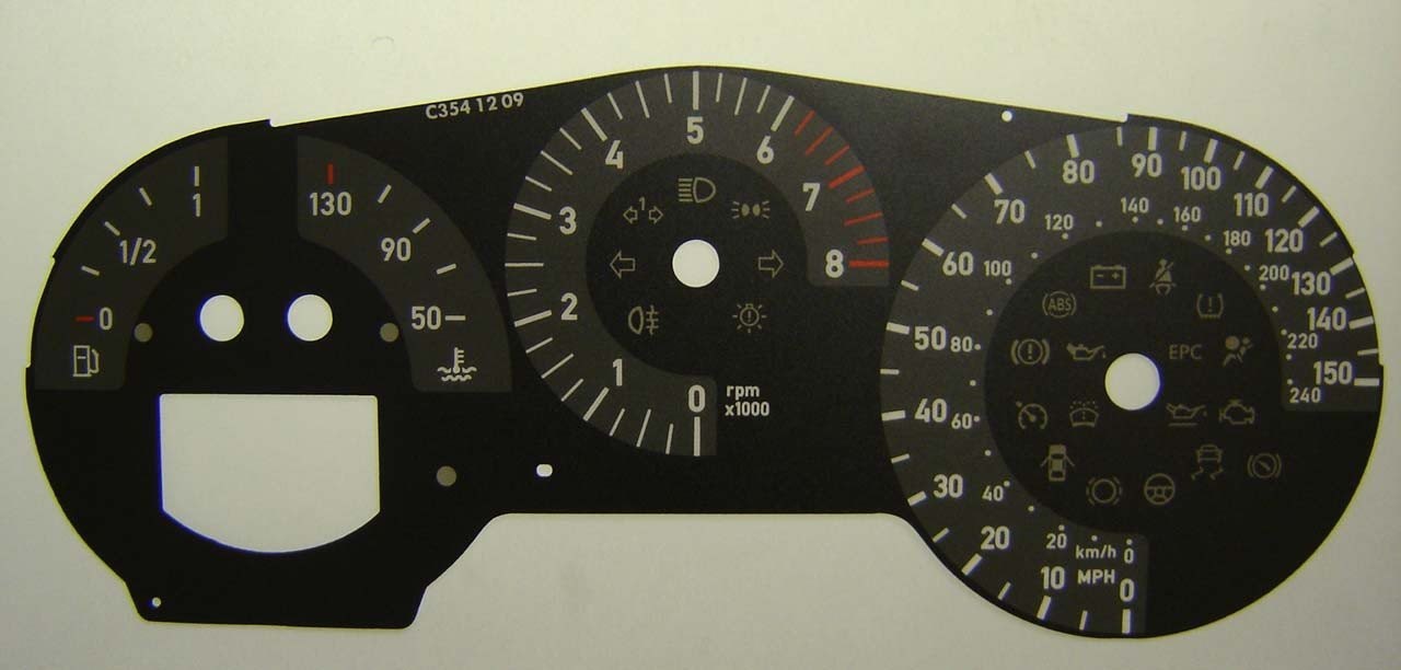 LEON / ALTEA MPH DIAL CONVERSION