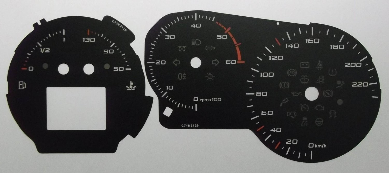 LEON / ALTEA KMH DIAL CONVERSION