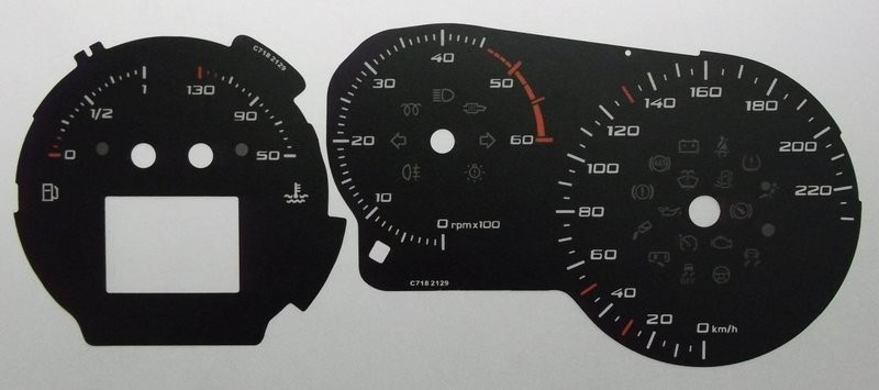 LEON / ALTEA KMH DIAL CONVERSION