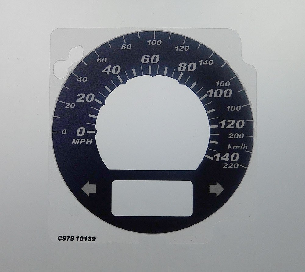 POLO / AROSA MPH DIAL CONVERSION