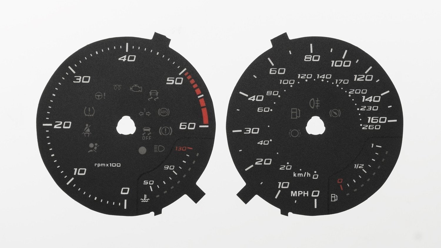 LEON / ATECA MPH DIAL CONVERSION
