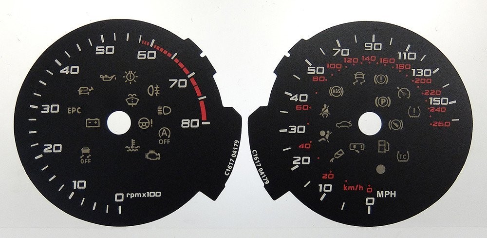 IBIZA PETROL MPH DIAL CONVERSION