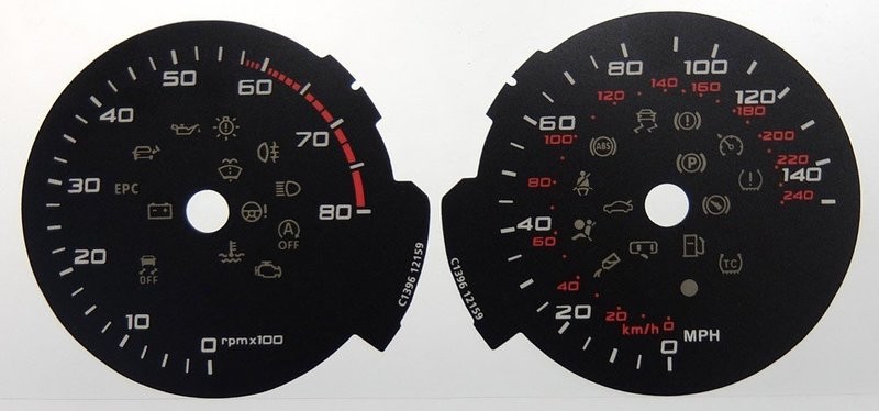 IBIZA PETROL MPH DIAL CONVERSION