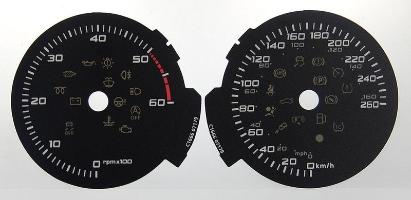 IBIZA DIESEL KMH DIAL CONVERSION