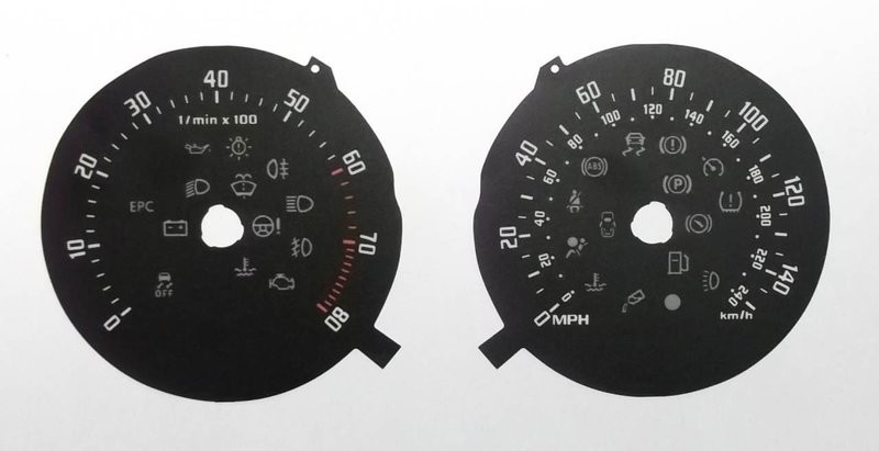 YETI / RAPID PETROL MPH DIAL CONVERSION