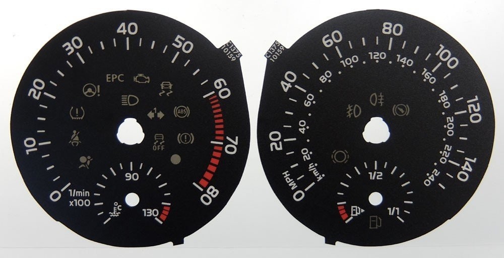 YETI / RAPID PETROL MPH DIAL CONVERSION