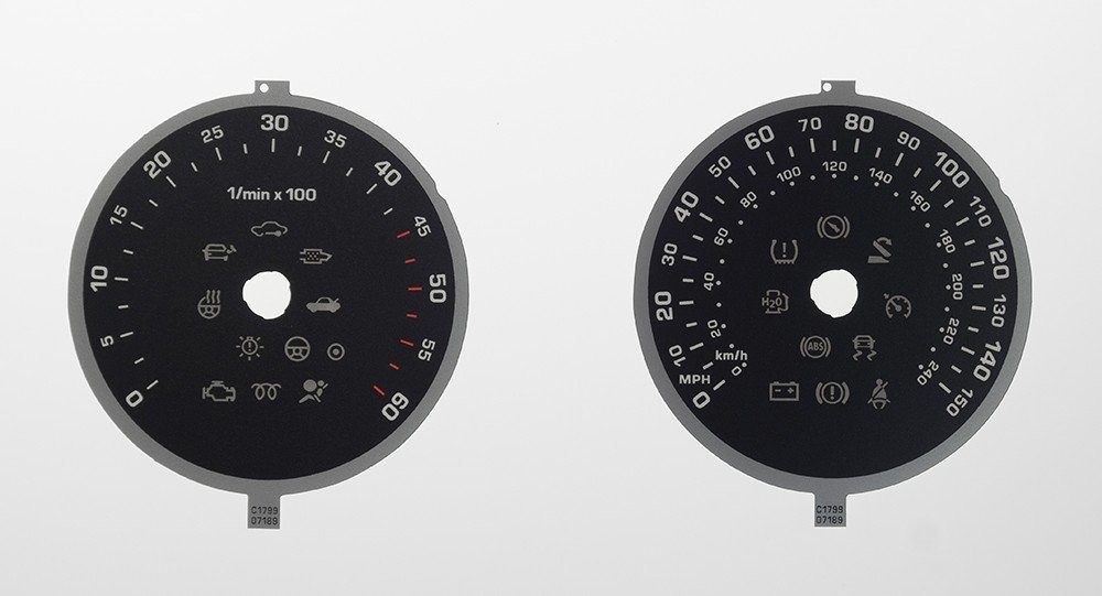 OCTAVIA / SUPERB MPH DIAL CONVERSION