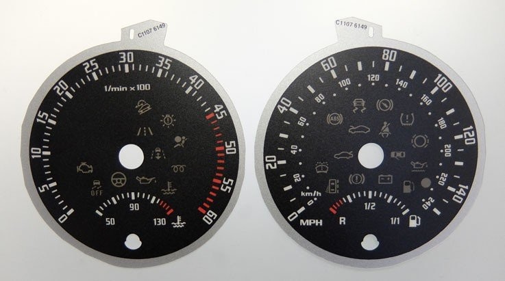 OCTAVIA / SUPERB MPH DIAL CONVERSION