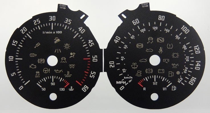 OCTAVIA / SUPERB MPH DIAL CONVERSION