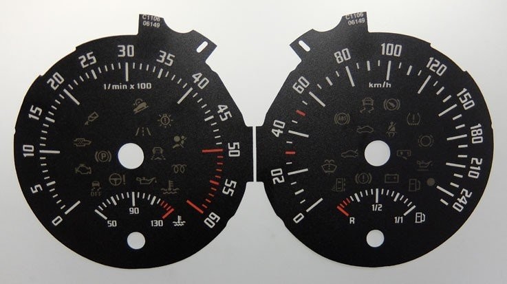 OCTAVIA / SUPERB KMH DIAL CONVERSION