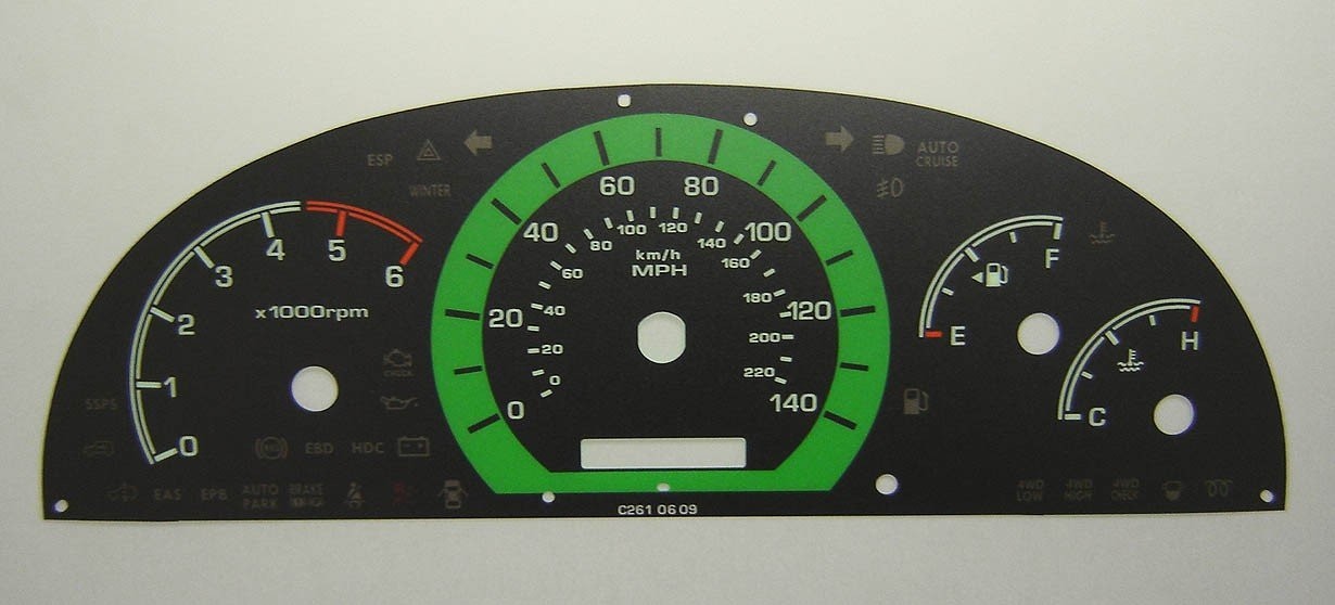 REXTON MANUAL MPH DIAL CONVERSION