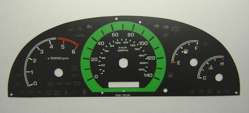 REXTON MANUAL MPH DIAL CONVERSION