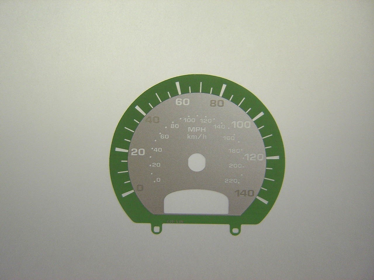 REXTON AUTO MPH DIAL CONVERSION