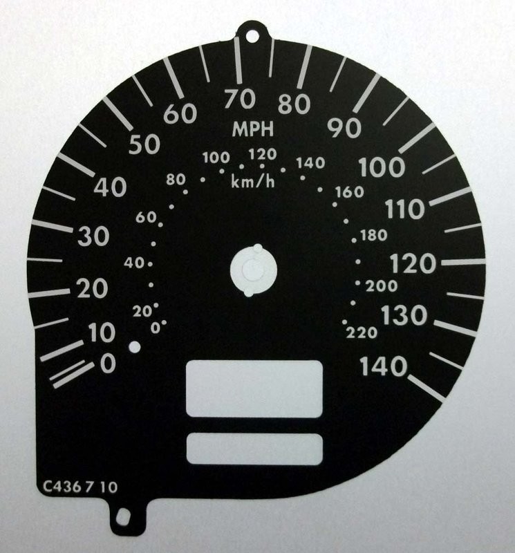 FORESTER MPH DIAL CONVERSION
